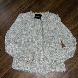 Large Olivaceous tweed blazer